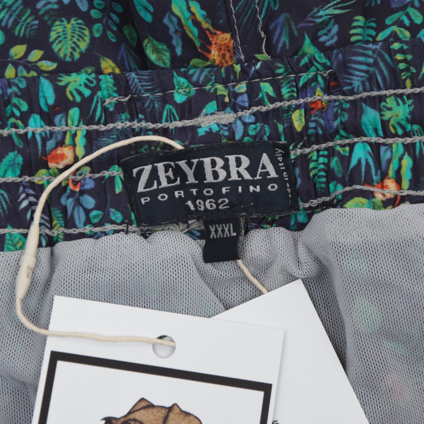 Zeybra Portofino Swim Trunks Size XXXL - Jungle Print