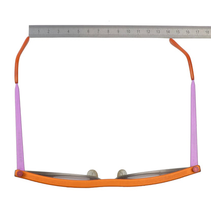 Gail Spence Design Sonnenbrille Nr. SIX 7600 - Orange &amp; Grau