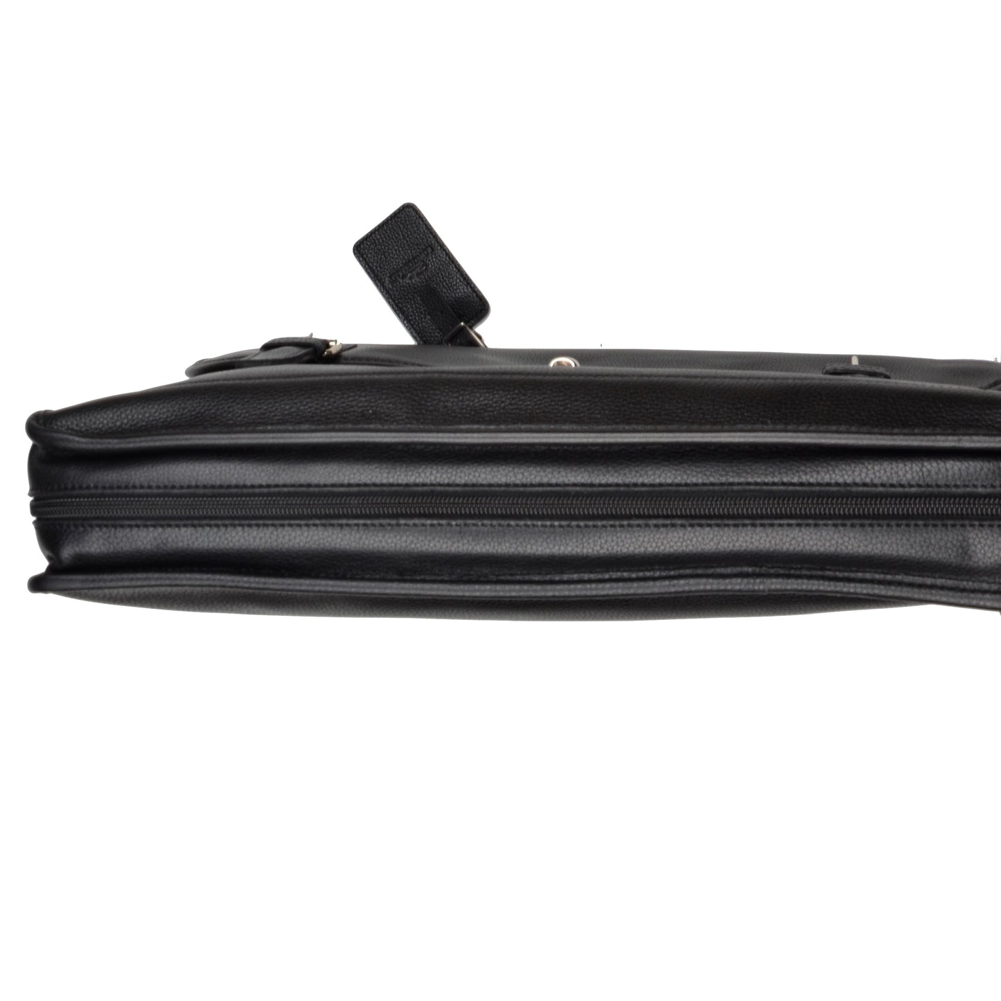 Longchamp Paris Softsided Leather Briefcase - Black
