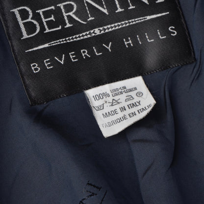 Bernini of Beverly Hills Leinenjacke - Marineblau