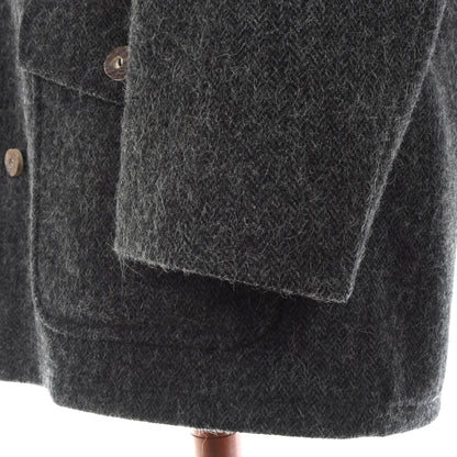 Traunsee Trachten Wool Coat Size 54 - Grey