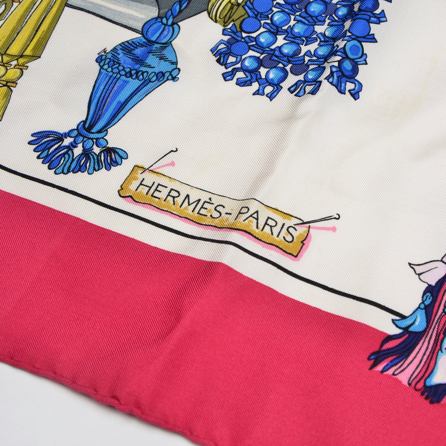 Hermès Paris Passementerie Silk Scarf