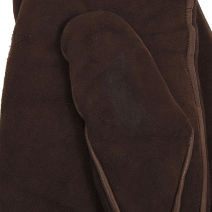 Shearling Mittens Size 9.5 - Chocolate Brown