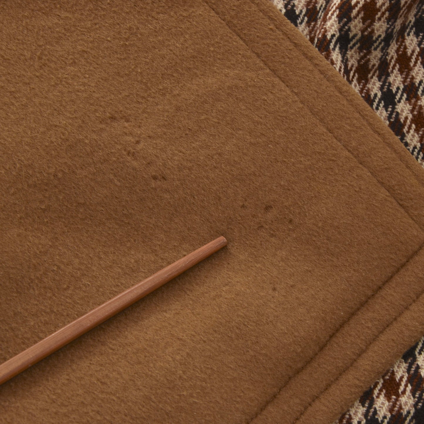 Vintage Crombie Wool Coat - Camel/Tan