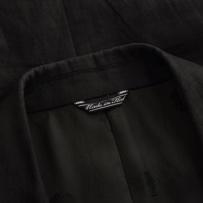 Vintage Gianni Versace Couture Formal Jacket Size 50 - Black