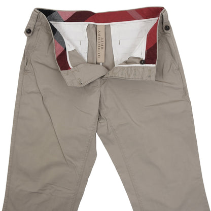 Burberry Brit Cotton Pants Size 34L - Taupe