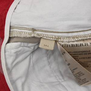 Burberry Brit Cotton Hose Größe 34L - Taupe