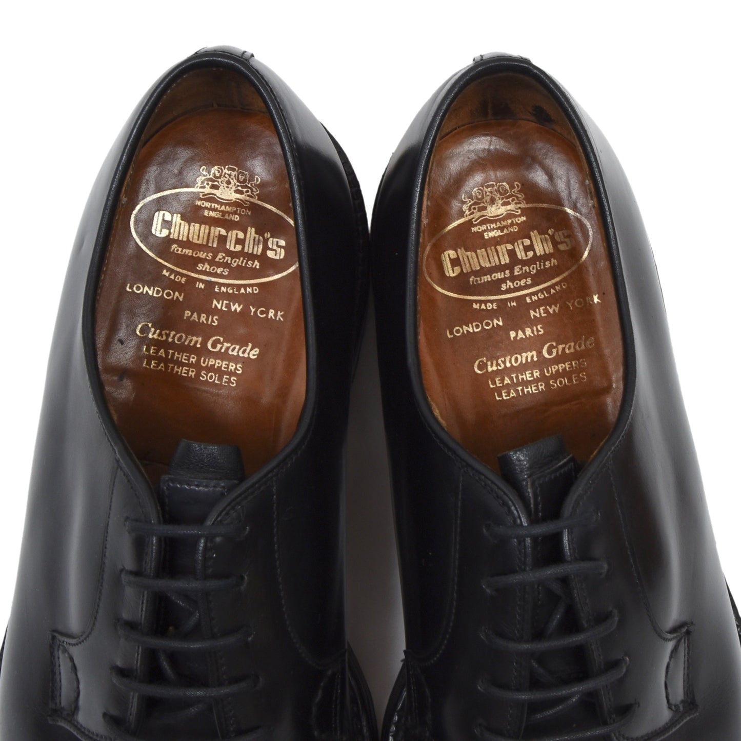 Church's Stratton Shoes Size 8F - Black