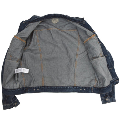 Polo Ralph Lauren Distressed Jean Jacket Size XL - Blue