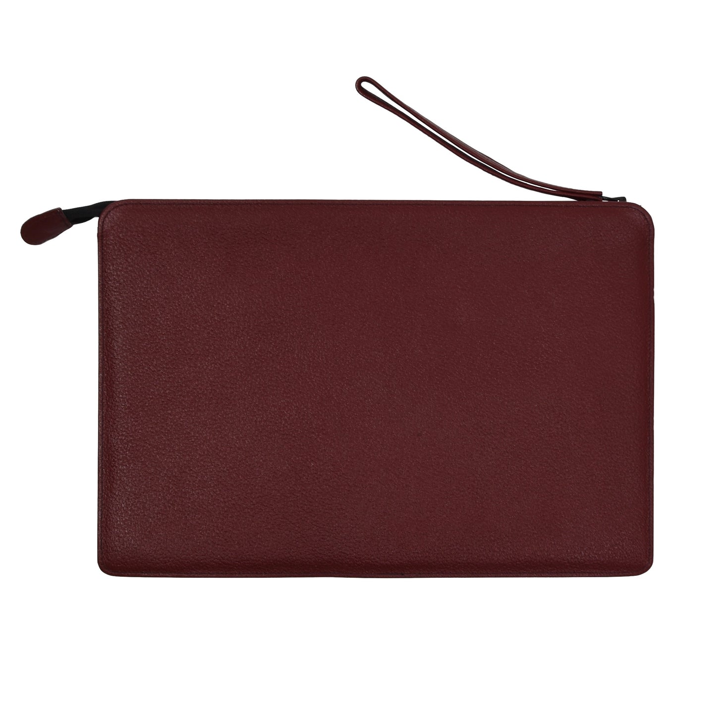 2x Leather Document Holders - Red