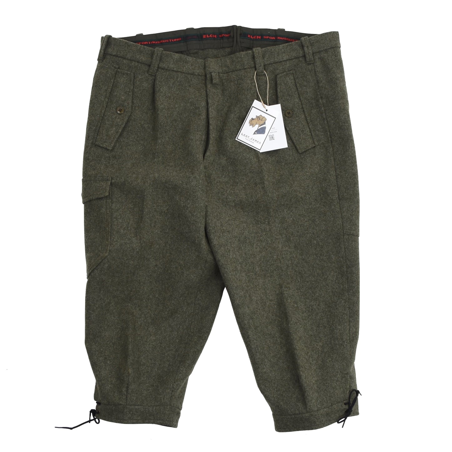 Elch Wool Knickerbockers/Breeks Size 52+ - Green