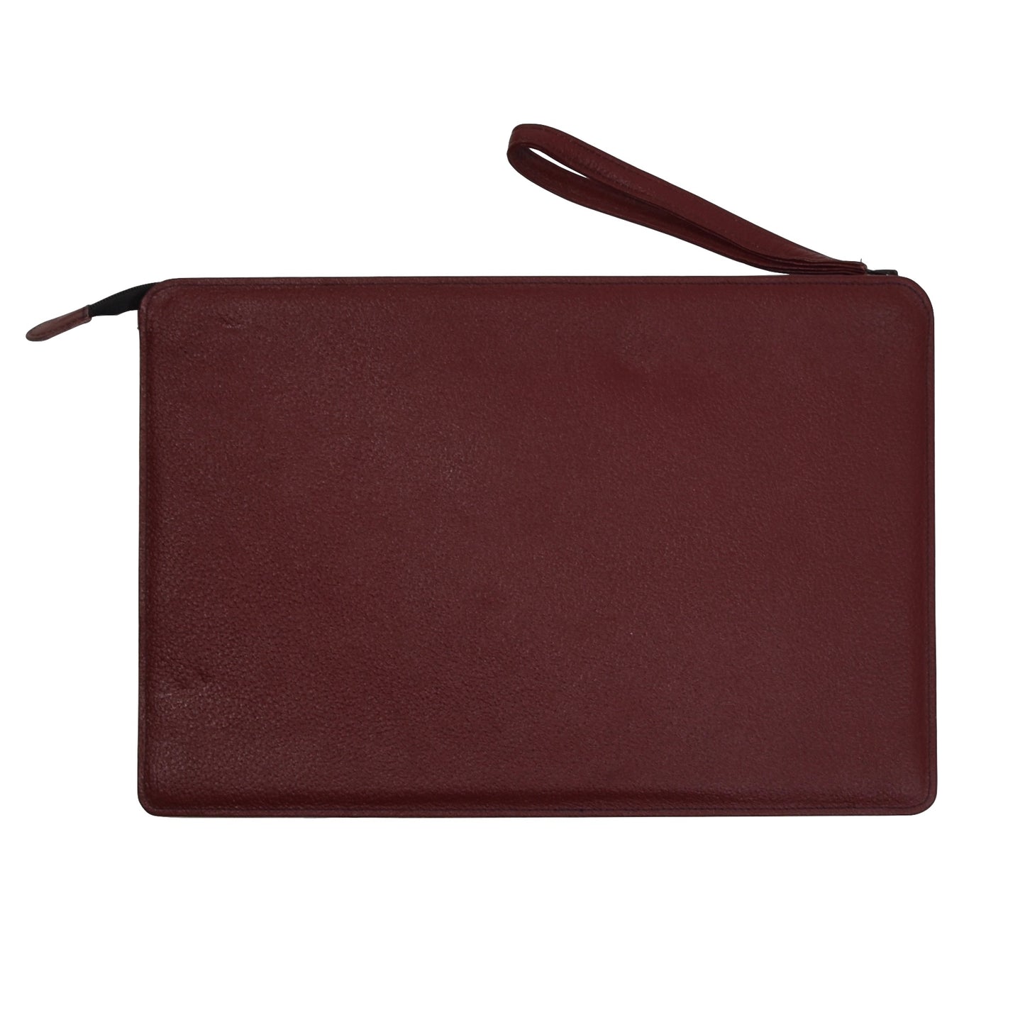 2x Leather Document Holders - Red