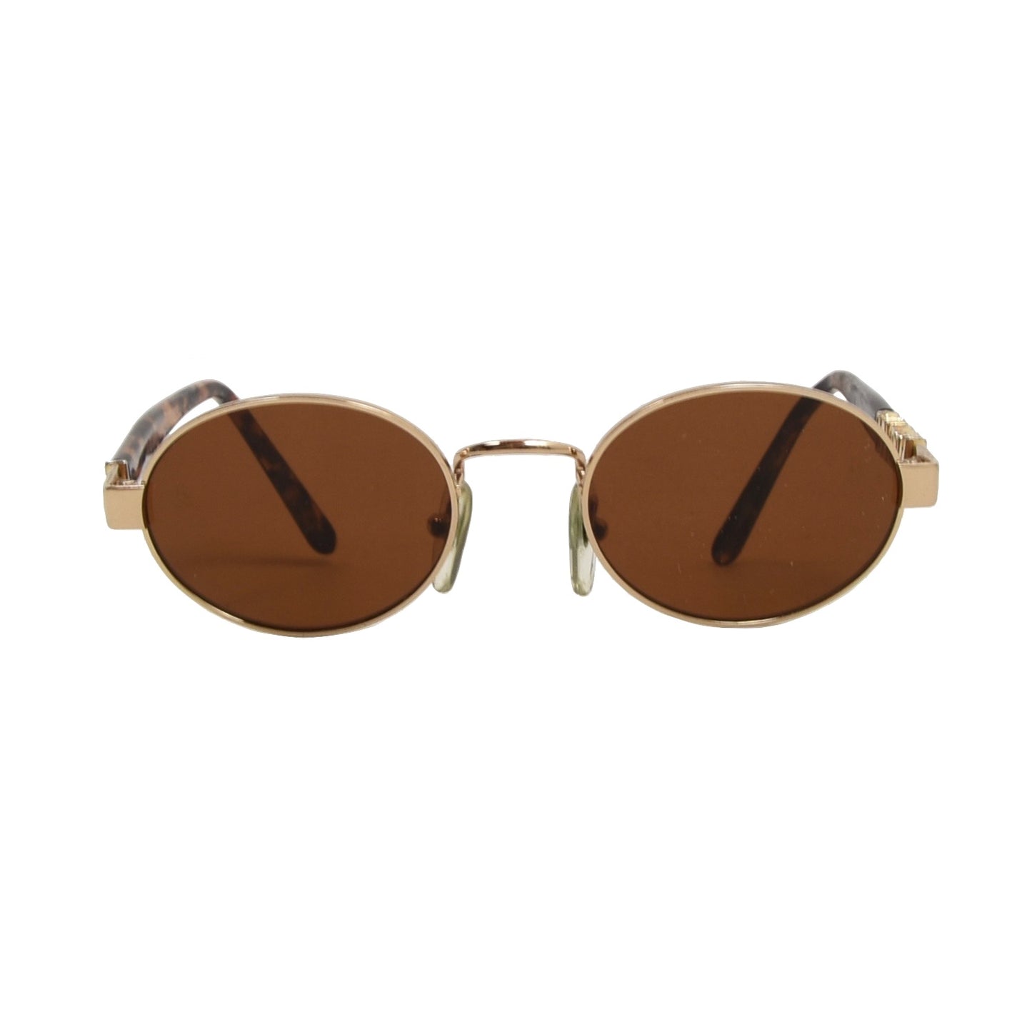 Moschino x Persol MM523 Spellout Sunglasses - Gold & Tortoise