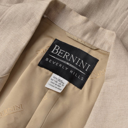 Bernini of Beverly Hills Linen Jacket - Sand