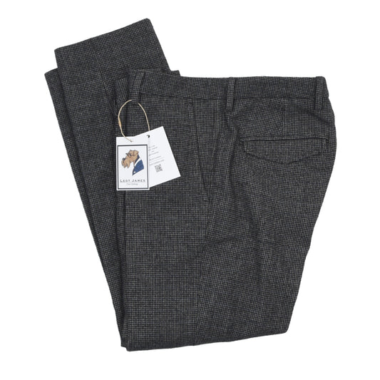 Hugo Boss Wool-Blend Tweed Pants Size 46