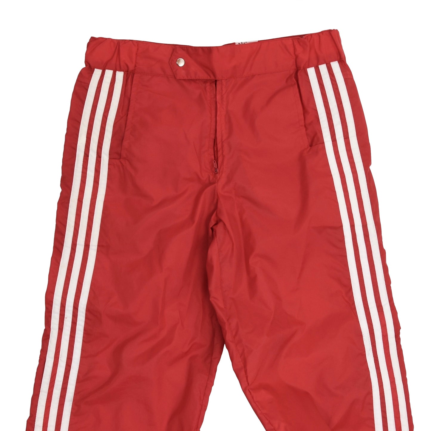 Vintage 80er Jahre Adidas Nylon Jogging/Aufwärmanzug Größe 46/XS - rot