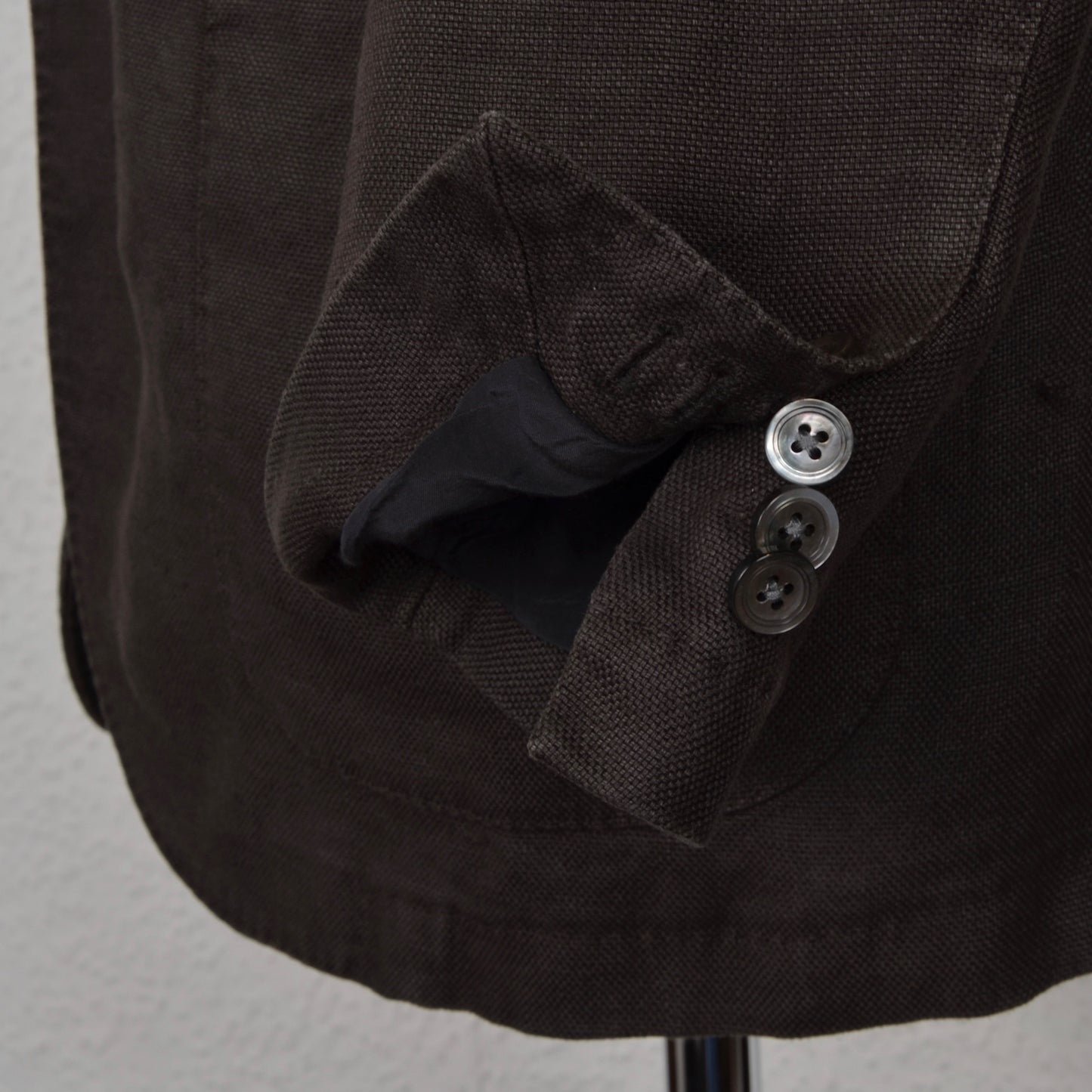 Boglioli COAT Linen Jacket Size 48 - Brown