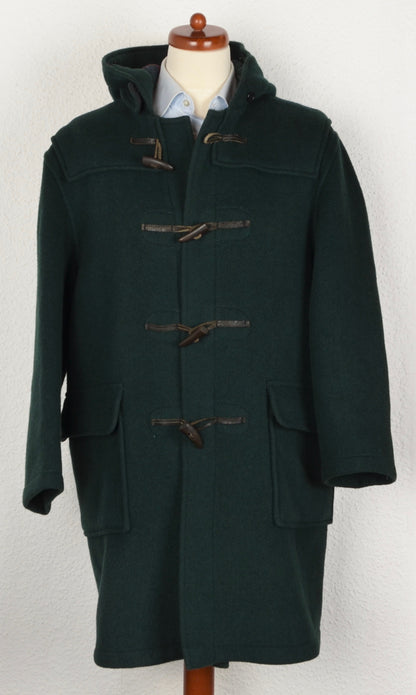 Gloverall Duffle Coat Size UK 40 EU 50 - Green