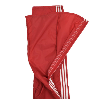 Vintage 80er Jahre Adidas Nylon Jogging/Aufwärmanzug Größe 46/XS - rot
