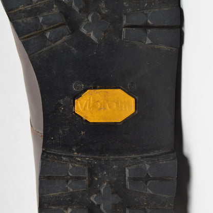 László Vass Plain Toe Blucher Schuhe Größe 40,5 - Braun
