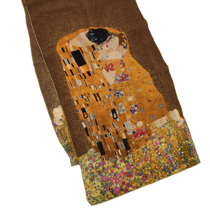 Gustav Klimt Silk Scarf - The Kiss