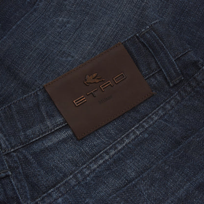 Etro Milano Jeans Größe 31 - Blaues Paisley