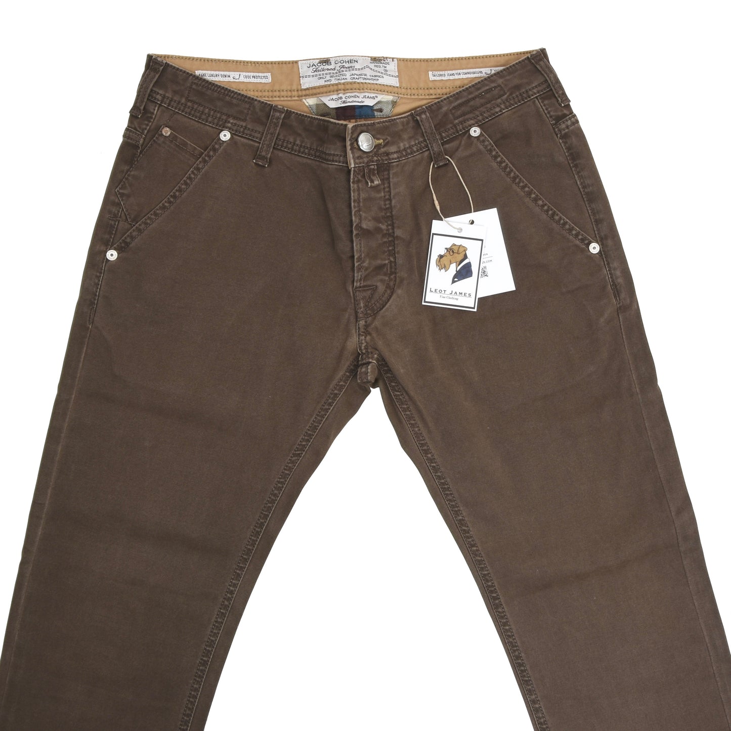 Jacob Cohën Jeans Model J613 Comfort Size W35 - Brown