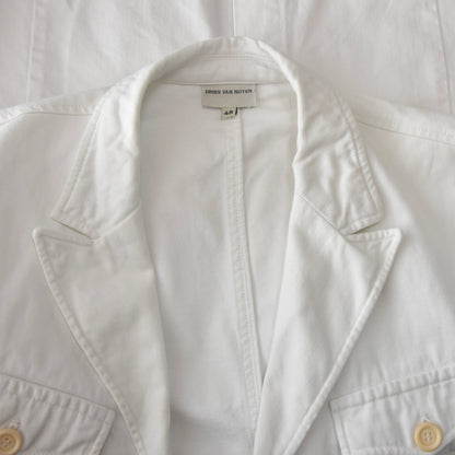 Dries Van Noten Vintage Jacket Size 48 - White