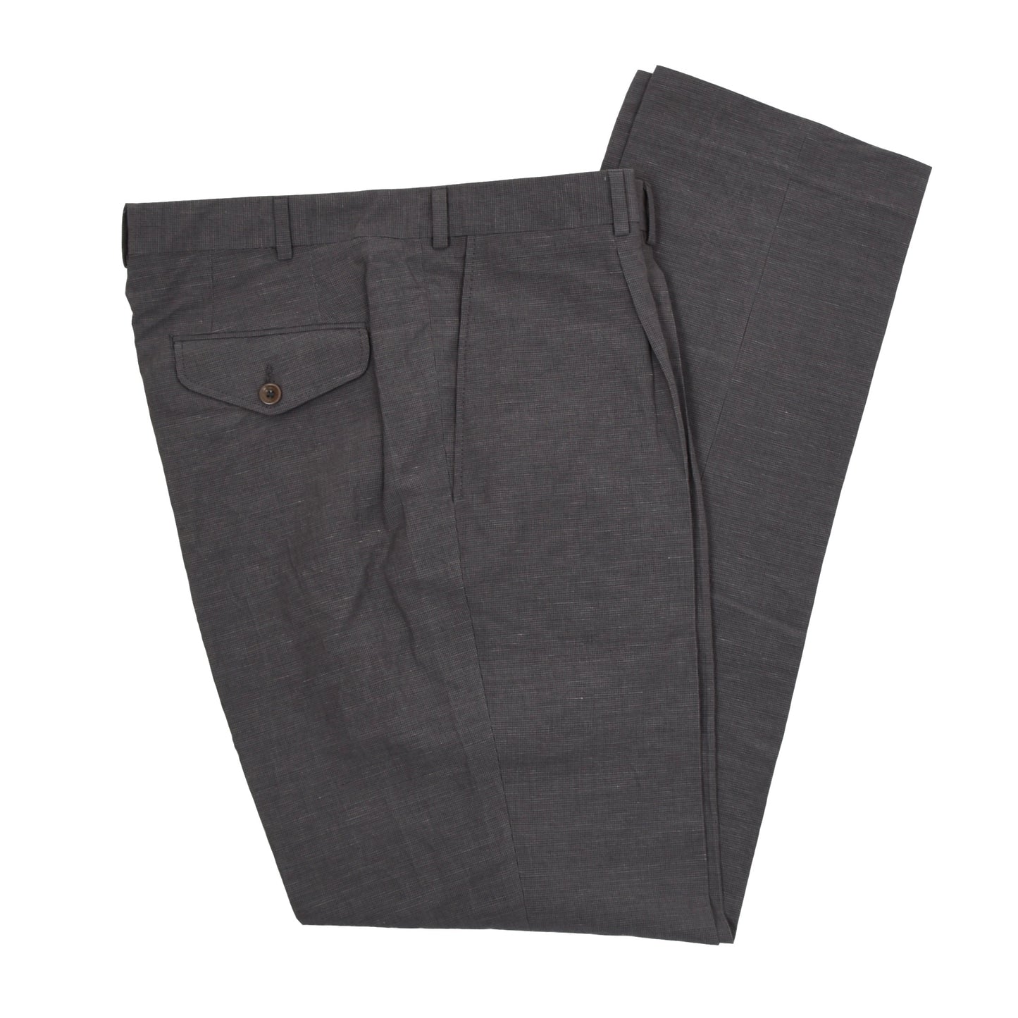 Pal Zileri Linen/Cotton Pants - Grey