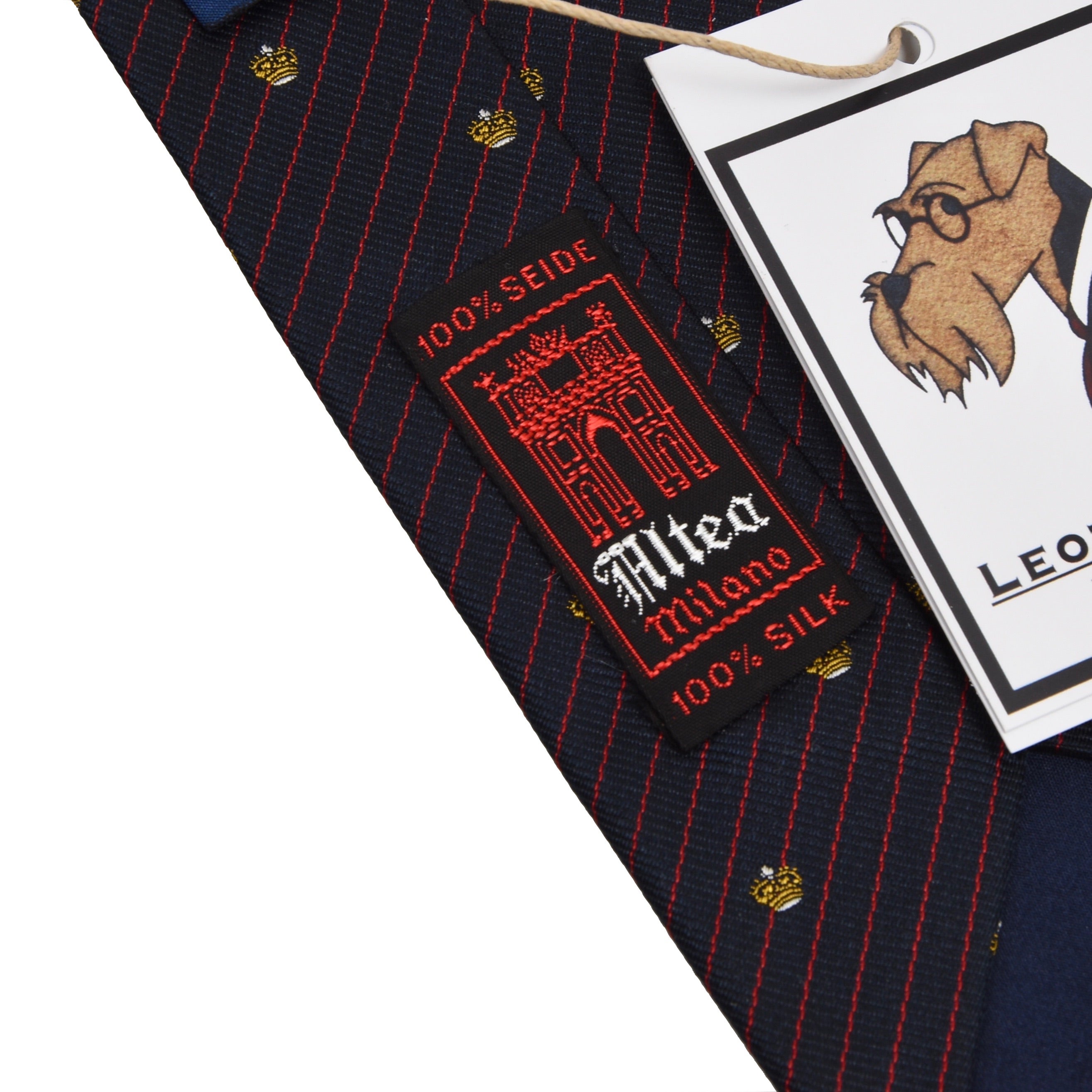 Cravate Homme Classique Altea Milano - Soie 100% - Noir à Pois - Fabriquée En Italie - Longueur Classique (~150cm)