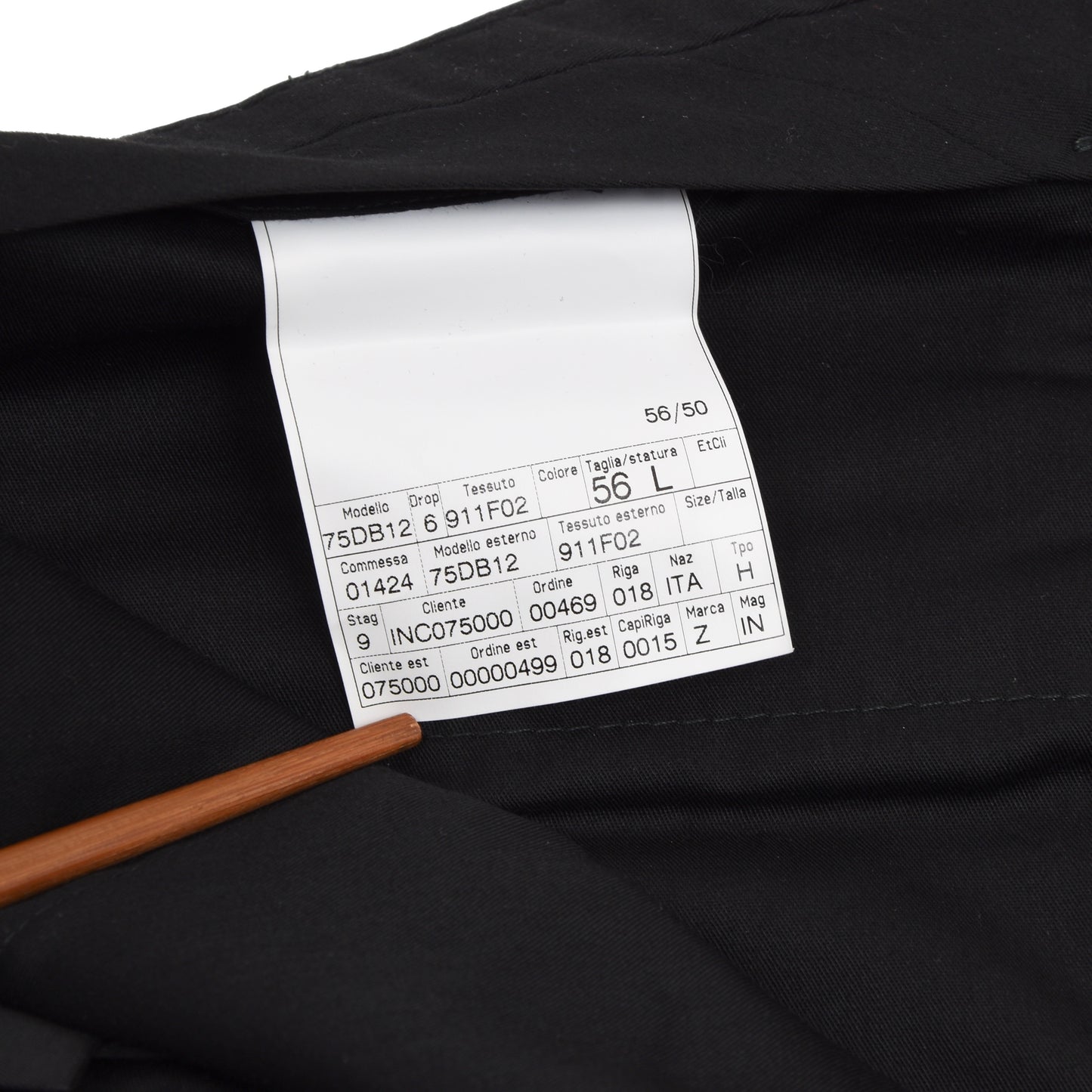 Ermenegildo Zegna Hochleistungs-Wollhose Größe 56 - Grau