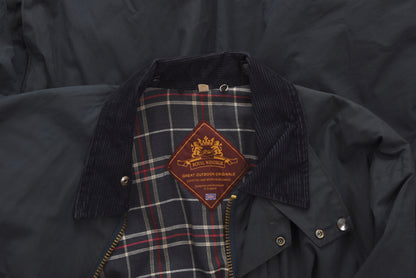 Royal Windsor Waxed Jacket Size M - Blue