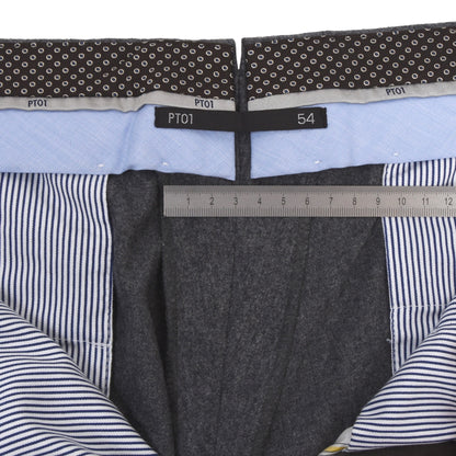 PT01 Wollhose Größe 54 Slim - Grau