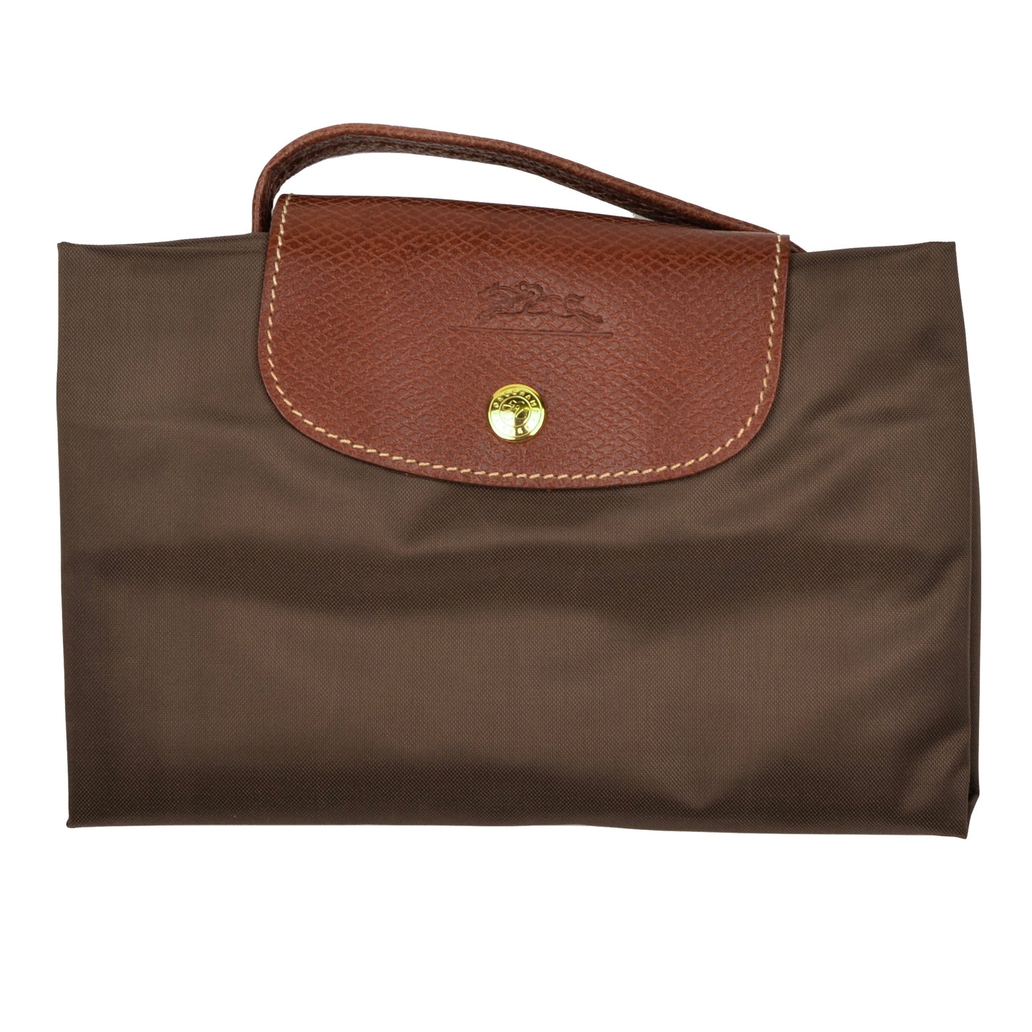 Longchamp Paris Les Pliage Bag "Docs" - Olive Brown