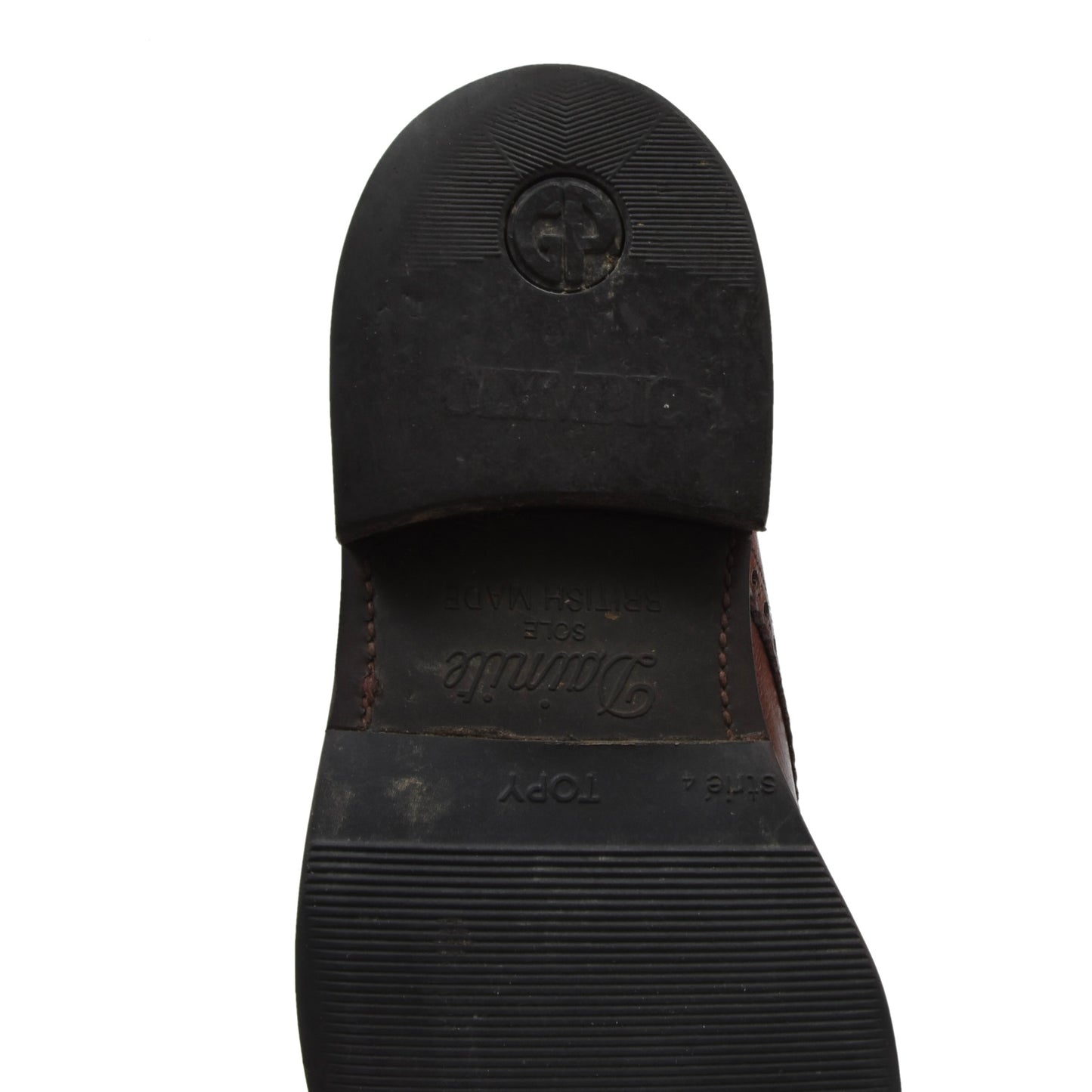 Loake 1880 Schuhe Leder Größe 7 - Burgunderrot