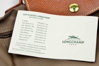 Longchamp Paris Les Pliage Bag "Docs" - Olive Brown