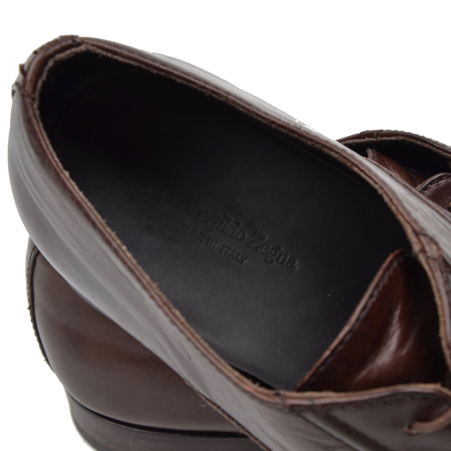 Ermenegildo Zegna Leather Shoes Size 9 EE - Brown