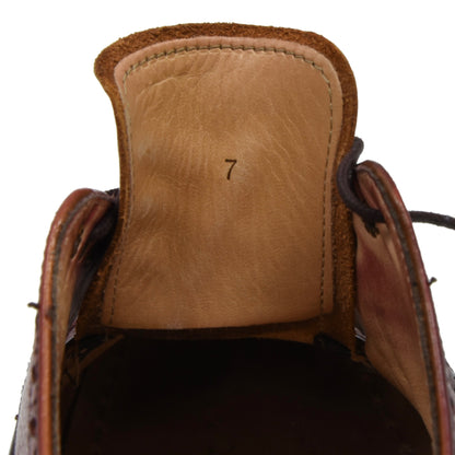 Loake 1880 Schuhe Leder Größe 7 - Burgunderrot