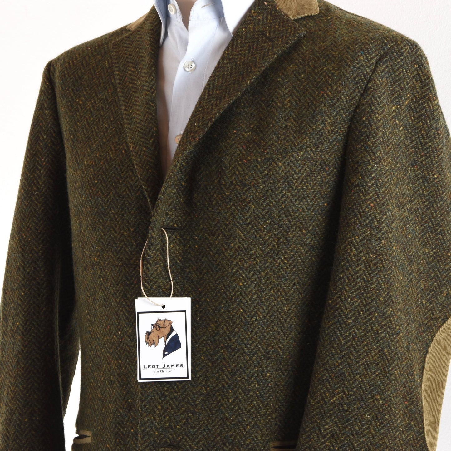 Etro Milano Tweed Jacke Größe 52 - Grün