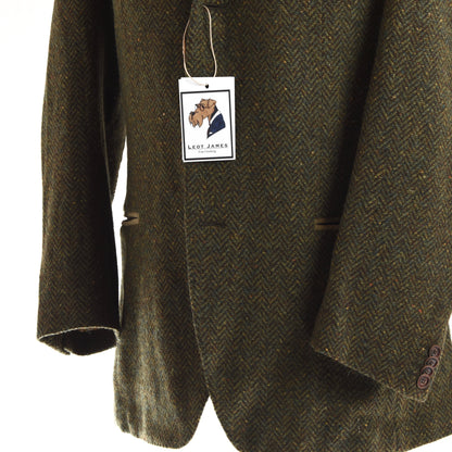 Etro Milano Tweed Jacke Größe 52 - Grün