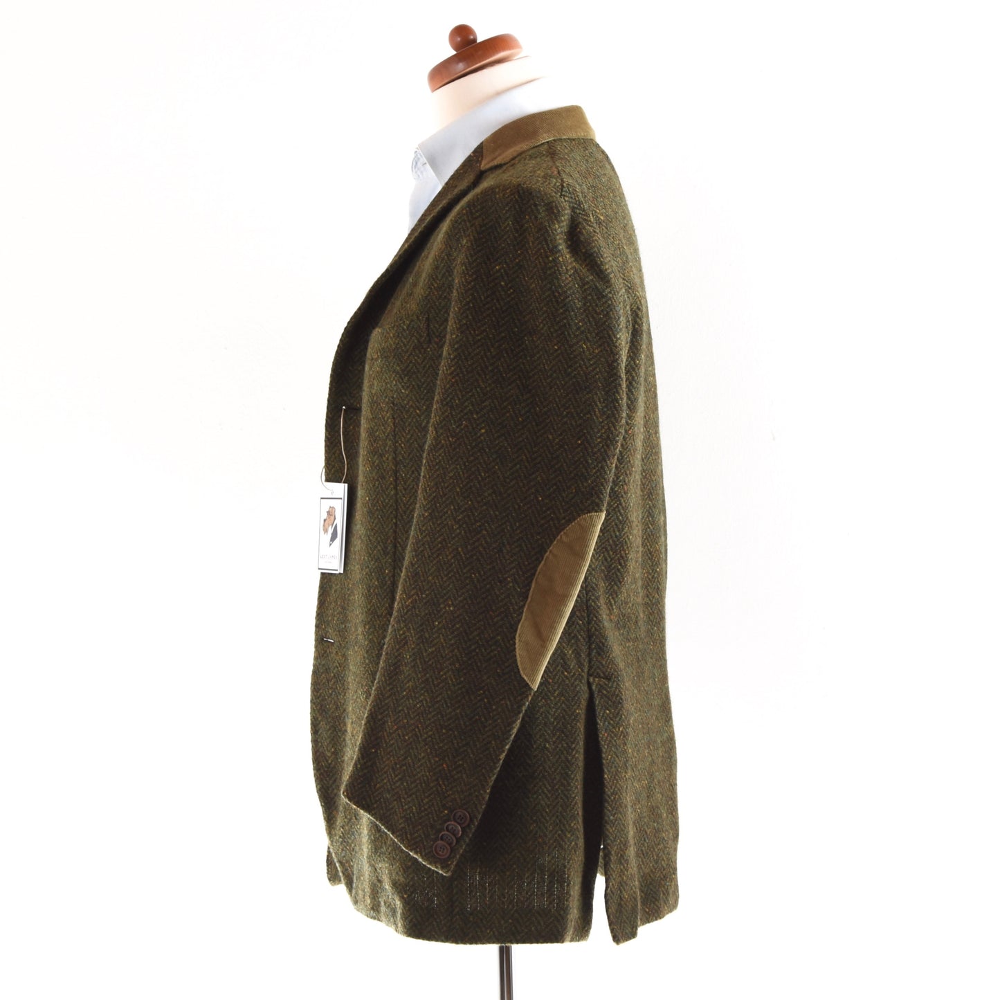 Etro Milano Tweed Jacke Größe 52 - Grün