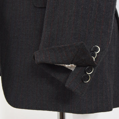 Pilatus Wool Flannel Suit Size 46 Slim - Charcoal