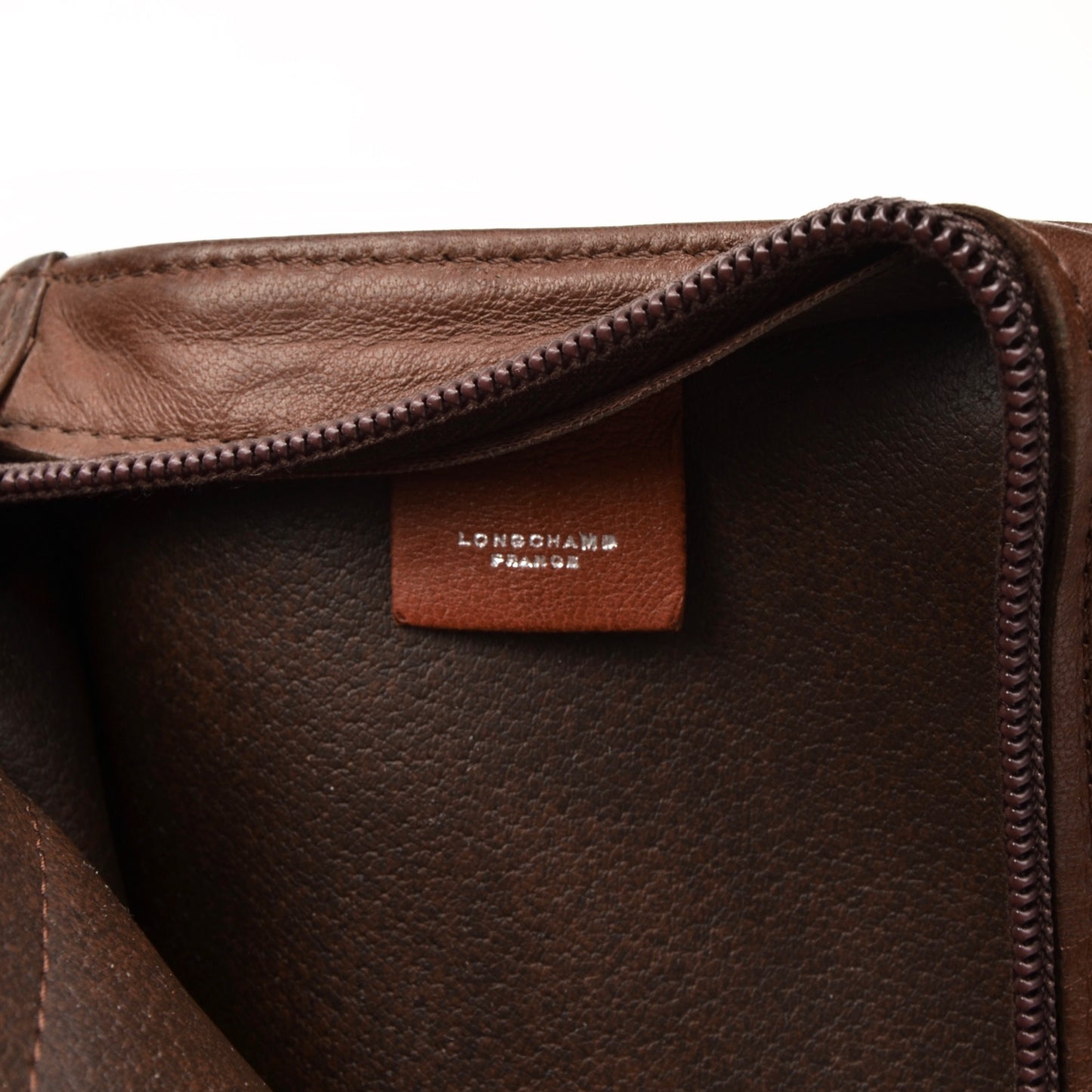 Longchamp Paris Small Travel Bag/Pouch - Brown
