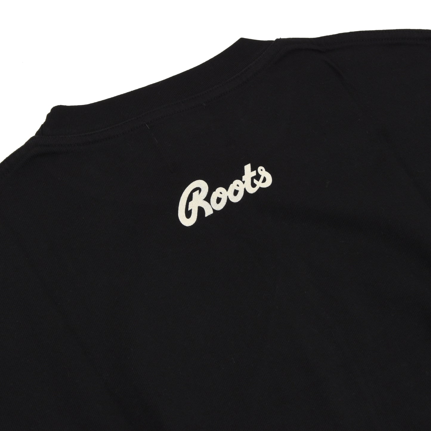 Roots Athletics 2002 Gold Medal Hockey Long Sleeved Shirt Size L - Black