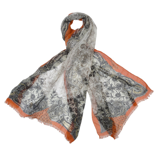 Etro Milano Silk Scarf 162cm - Paisley