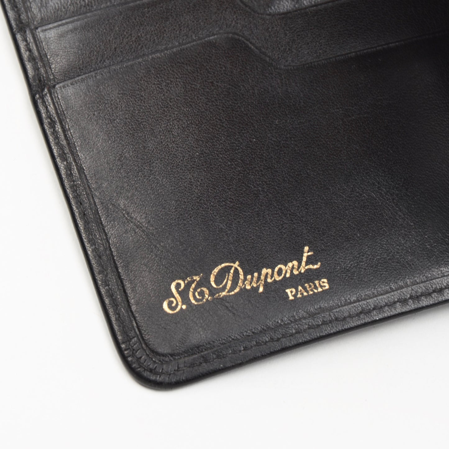 S.T. Dupont Money Clip Wallet - Black