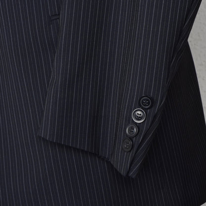 Recent DAKS London Wool Suit Size 25/50 Short - Navy Pinstripe