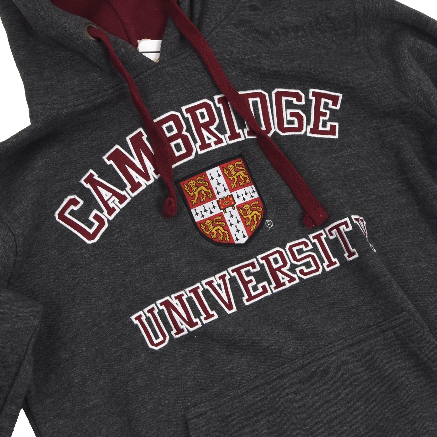 Kapuzen-Sweatshirt der University of Cambridge Größe S - Grau