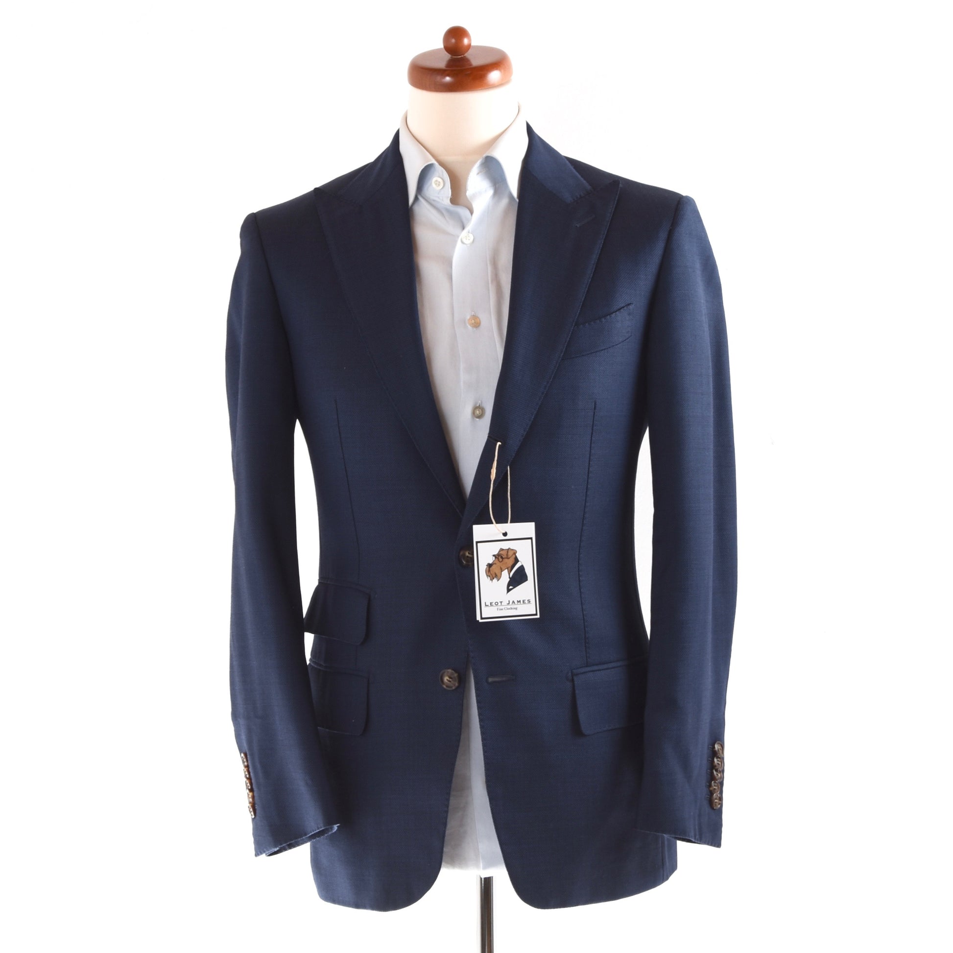 Mens Suits Suitsupply Washington Fit Mid Blue Custom Made Suit In