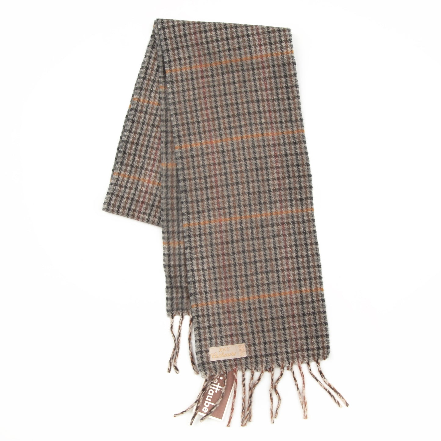 Cashmere Plaid Schal by Bleyle - Grau &amp; Braun